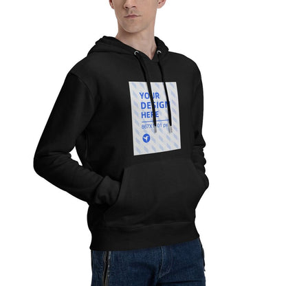 Comfortable And Convenient Men's Hooded Pocket Sweatshirt