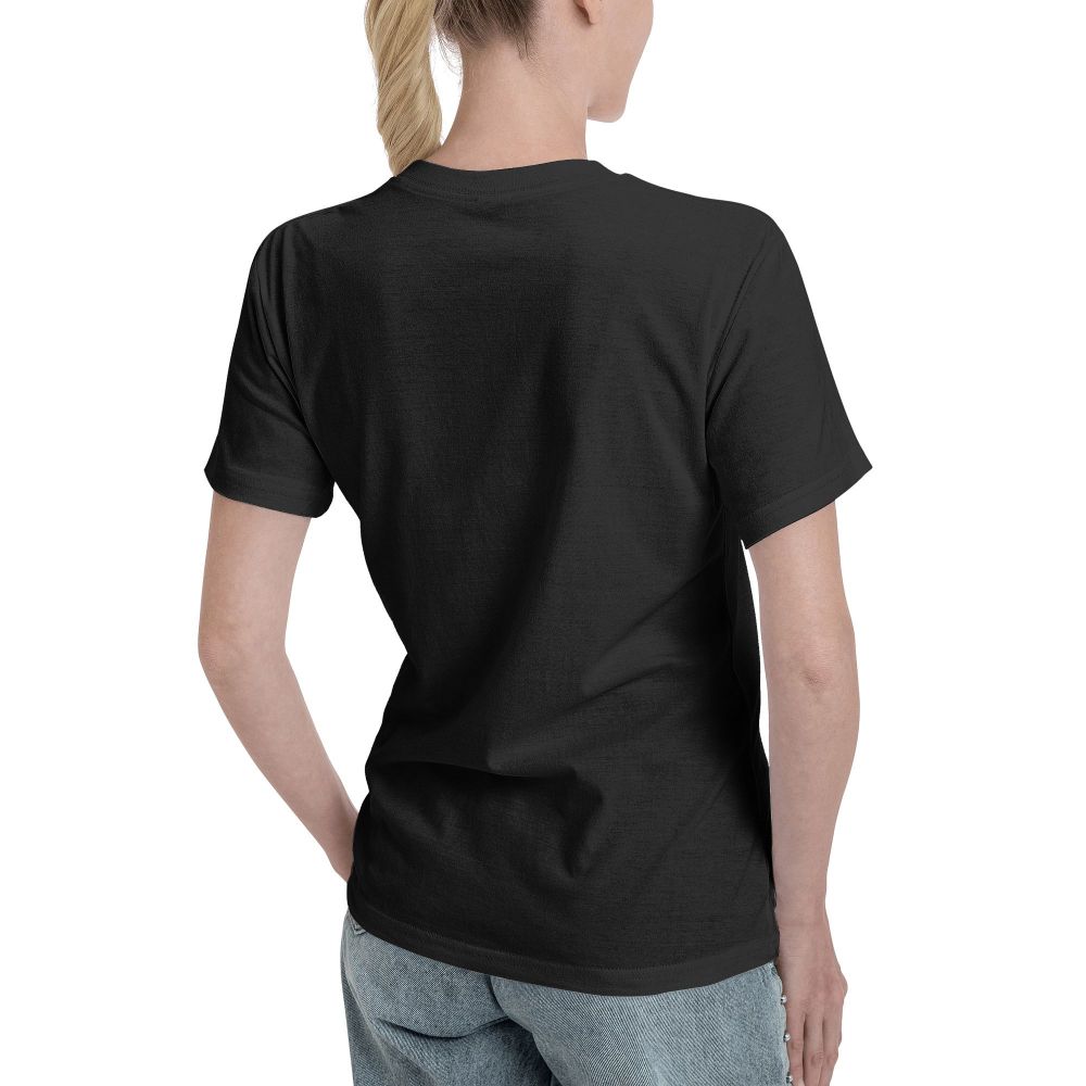 Simple And Practical Women's V-neck Short-sleeved T-shirt