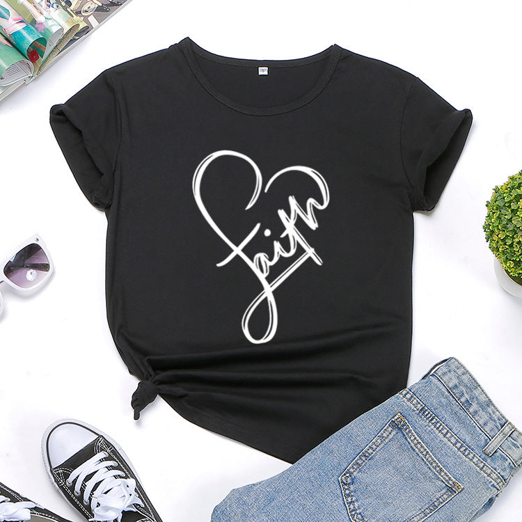 Faith Monogrammed T-shirt