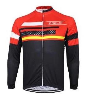 Men's Long Sleeve Cycling Jersey Customization