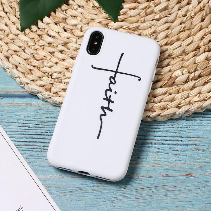 Compatible with Apple , Faith Soft Silicone Phone Case Cover