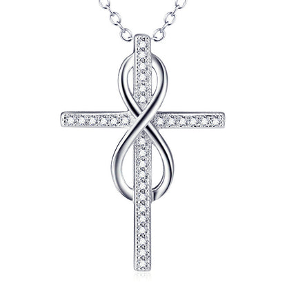 Christian Cross Necklace With Diamonds