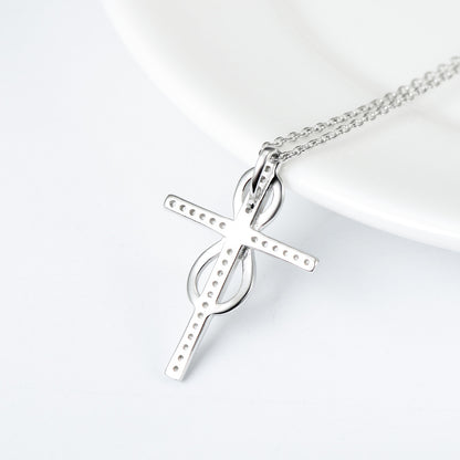 Christian Cross Necklace With Diamonds