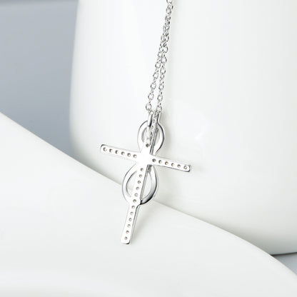 Christian Cross Necklace With Diamonds