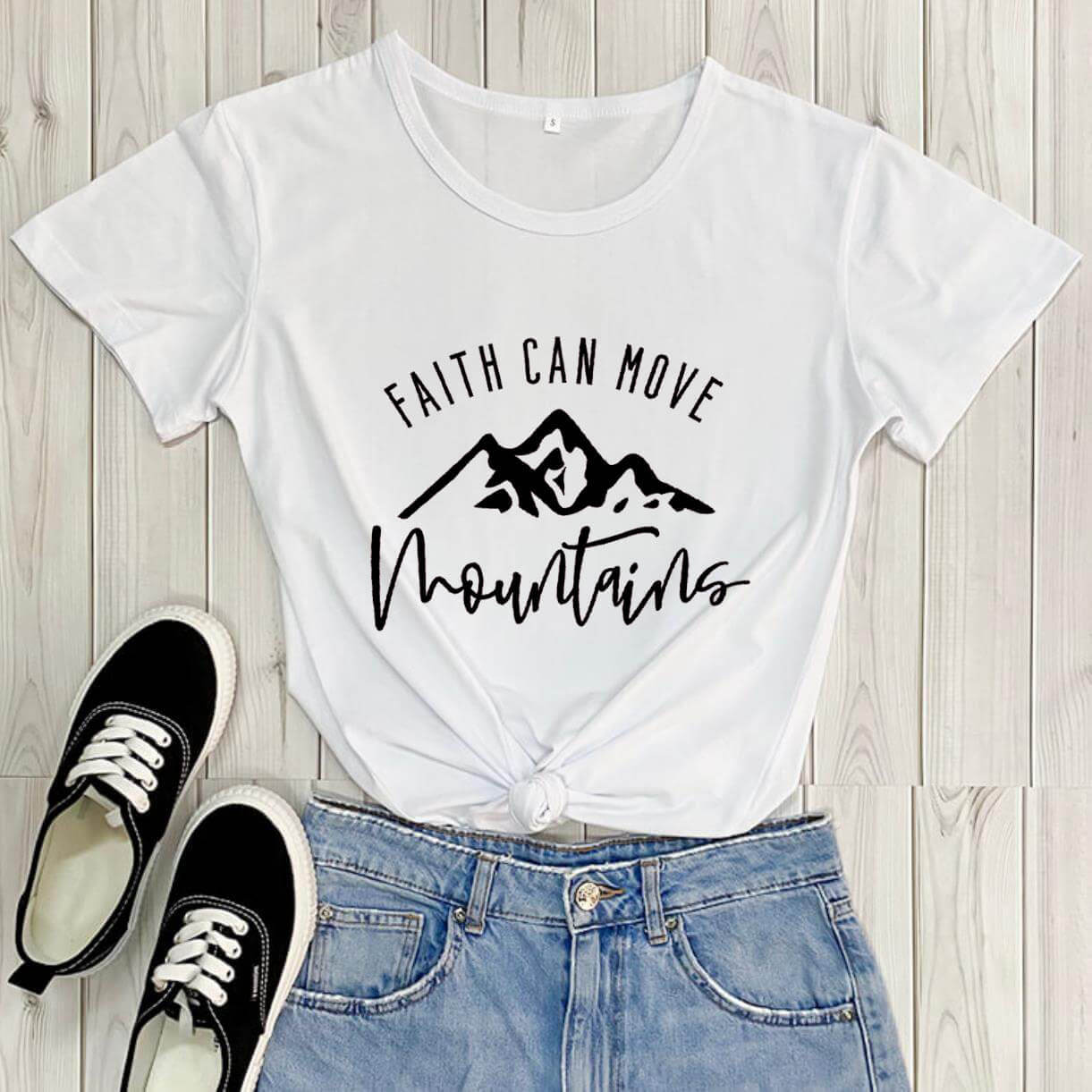 Faith Adventure Inspiration Theme T-shirt