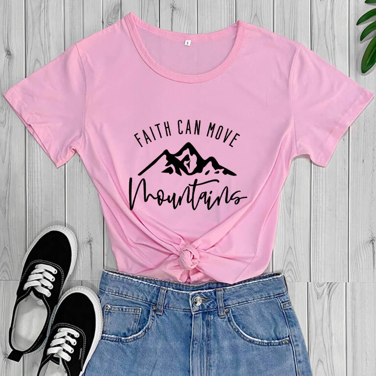 Faith Adventure Inspiration Theme T-shirt