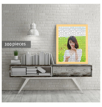 Wooden Photo Custom Jigsaw Puzzle DIY Personalized Gifts Puzzle