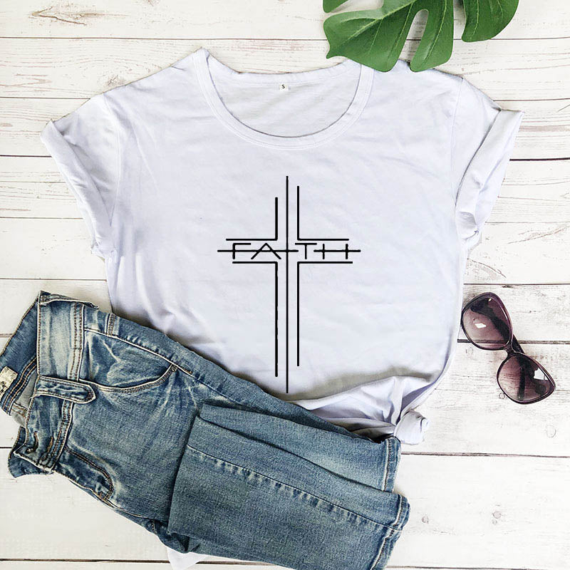 FAITH street graphic short sleeve