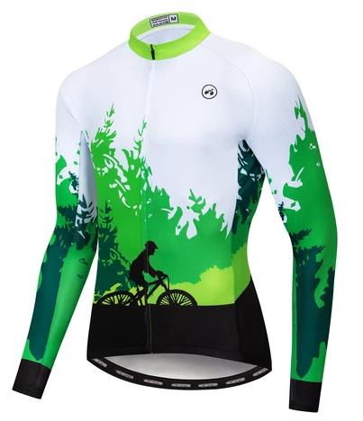 Men's Long Sleeve Cycling Jersey Customization