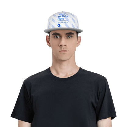 Fashionable Sun Protection Breathable Flat Brim Baseball Hat