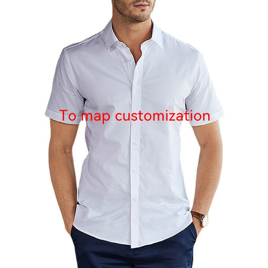 Customized Photo Printed Hawaiian Short Sleeves