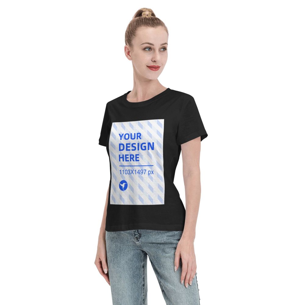 Simple And Practical Women's Standard Short-sleeved T-shirt