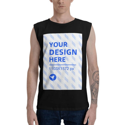 Loose And Simple Men's Sleeveless T-shirt