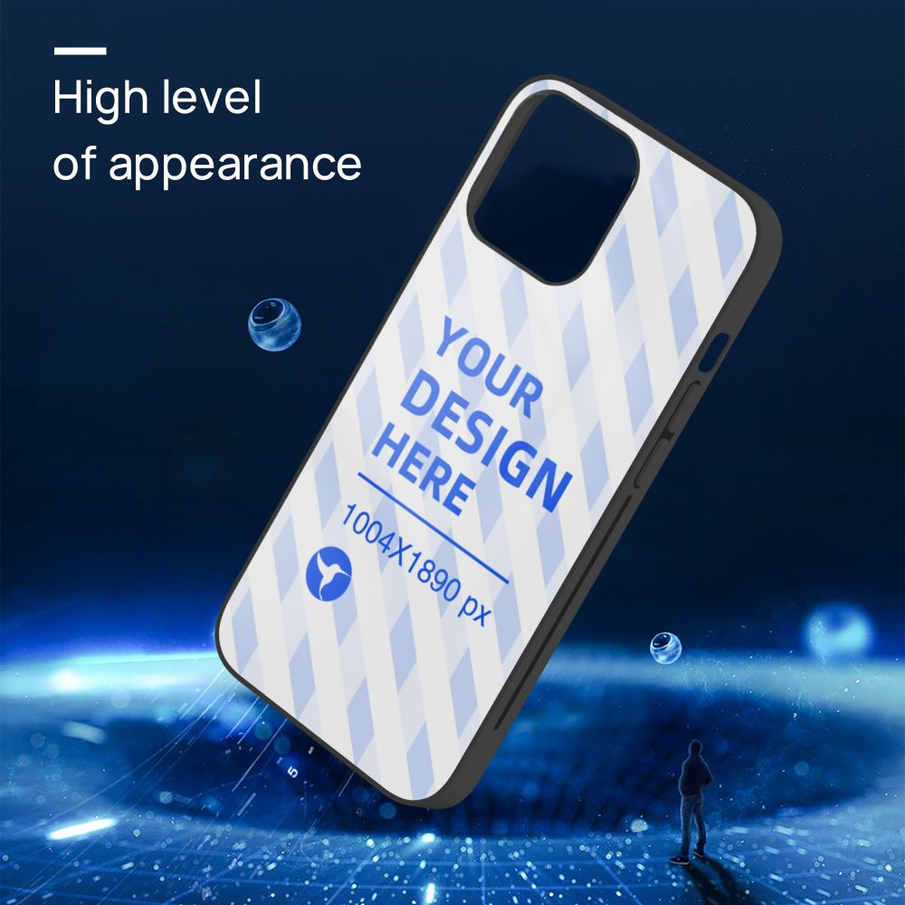 Three-camera Durable Drop-resistant Tempered Glass Phone Case