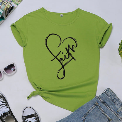 Faith Monogrammed T-shirt