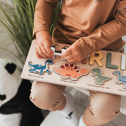 Personalized Baby Name Wooden Puzzle Toy