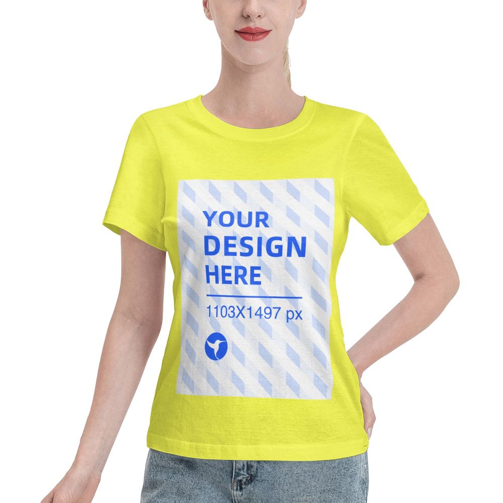 Simple And Practical Women's Standard Short-sleeved T-shirt