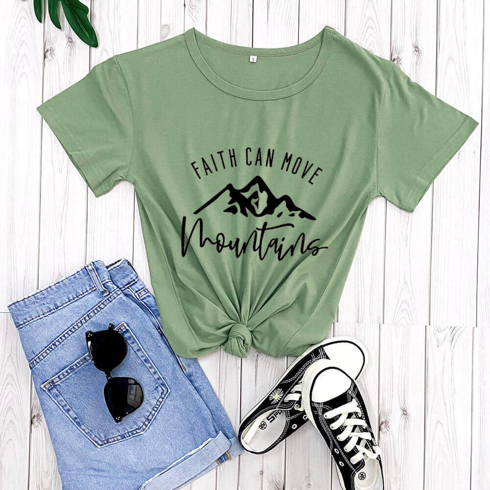 Faith Adventure Inspiration Theme T-shirt