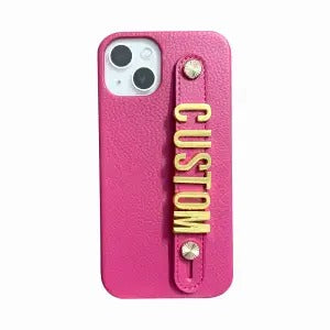 Customizable Letter Name Wristband Phone Case