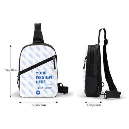 Lightweight Portable Foldable Storage Sports Crossbody Chest Bag