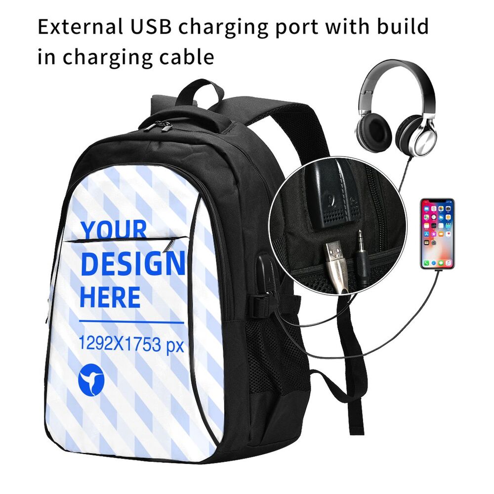 USB Travel Work Large Capacity Computer Backpack