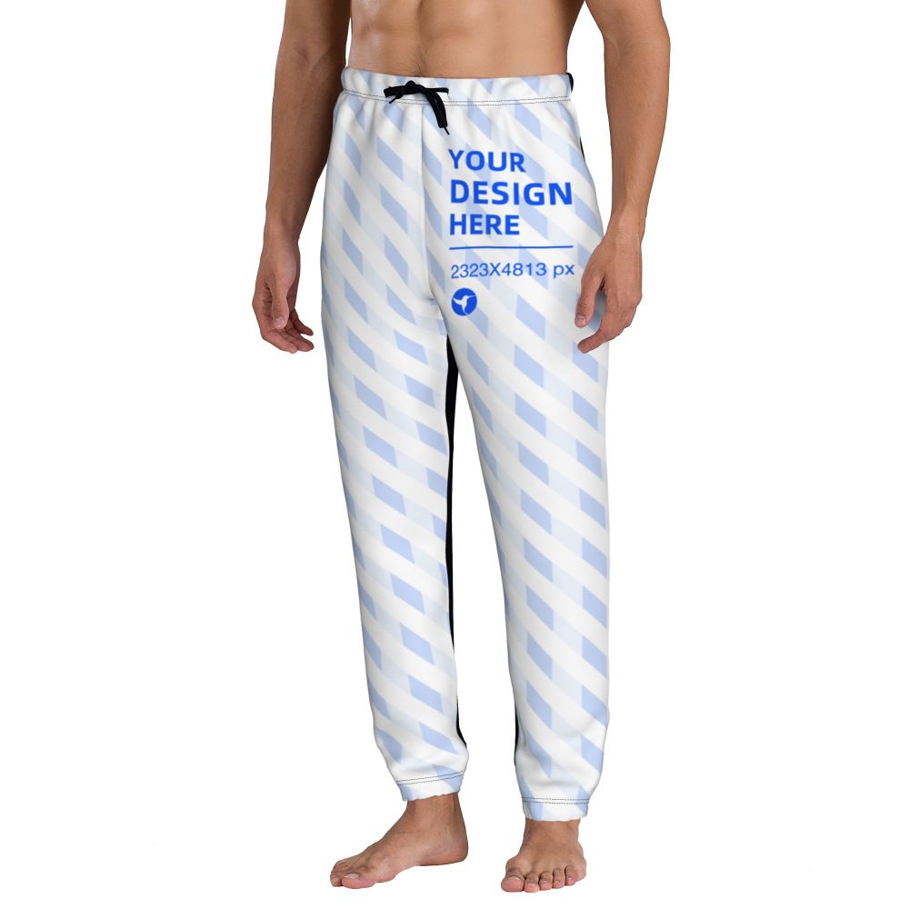 Fitness Running Soft And Comfortable Men's Printed Sweatpants