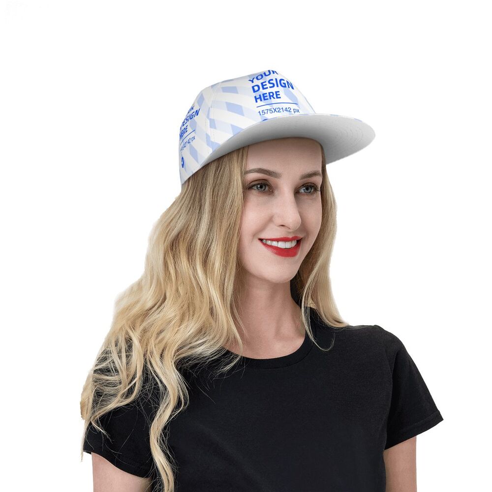 Fashionable Sun Protection Breathable Flat Brim Baseball Hat