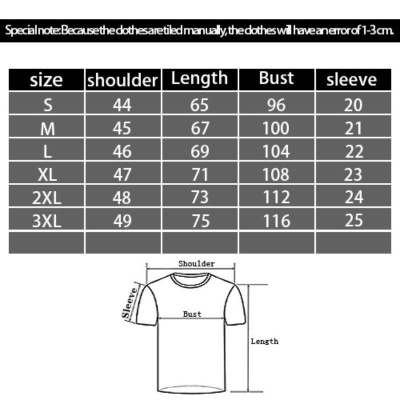 European And American Christian God's Digital Printing Casual Round Neck Short Sleeves T-shirt