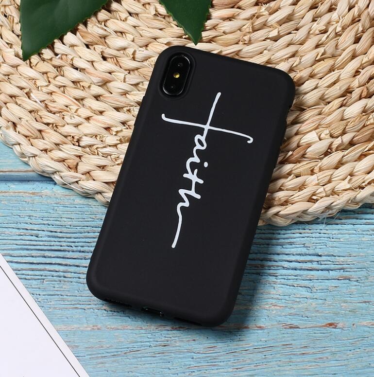 Compatible with Apple , Faith Soft Silicone Phone Case Cover