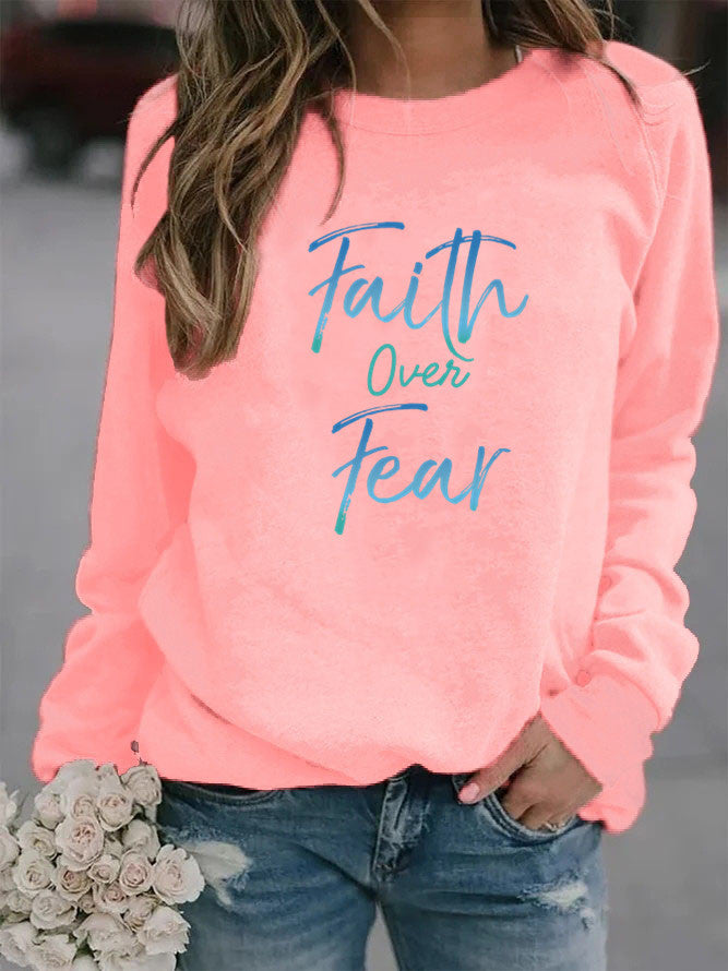 Faith Over Fear Sweater