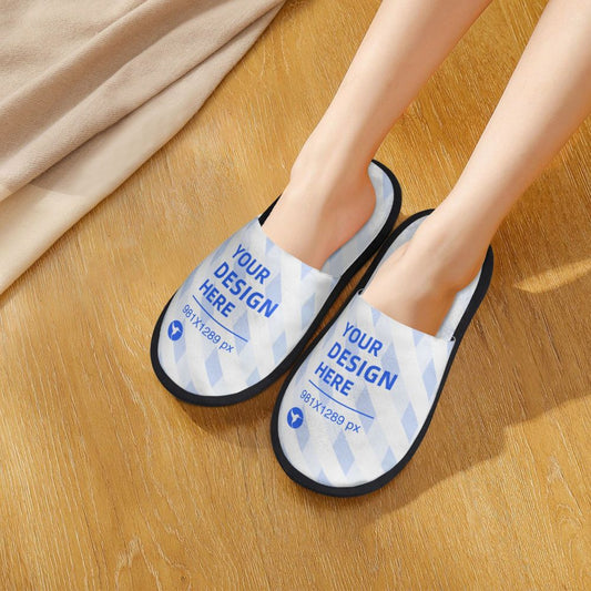 Autumn Winter Home Indoor Cotton Slippers