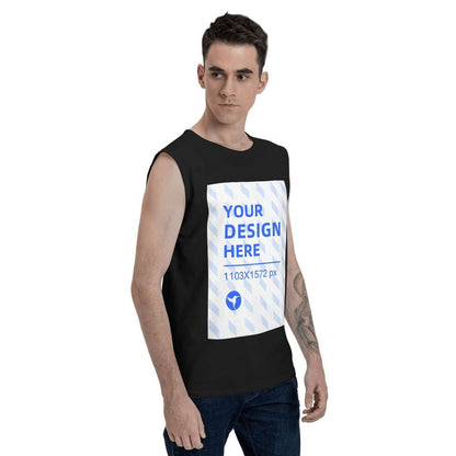 Loose And Simple Men's Sleeveless T-shirt