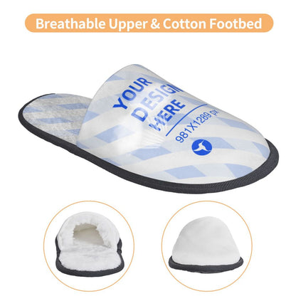 Autumn Winter Home Indoor Cotton Slippers