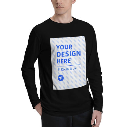 Men's Long Sleeve Crew Neck T-Shirt